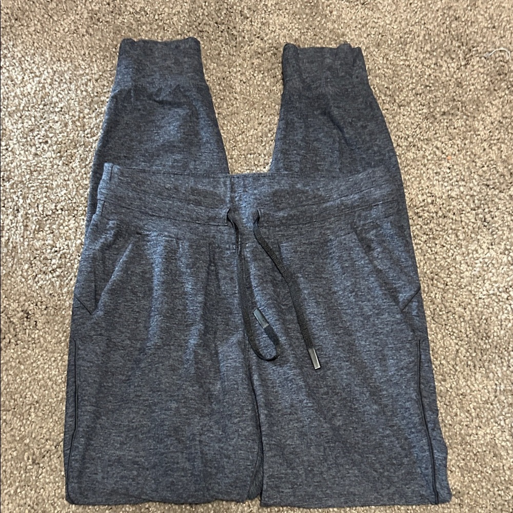 lululemon athletica Blue /black soft sweatpants